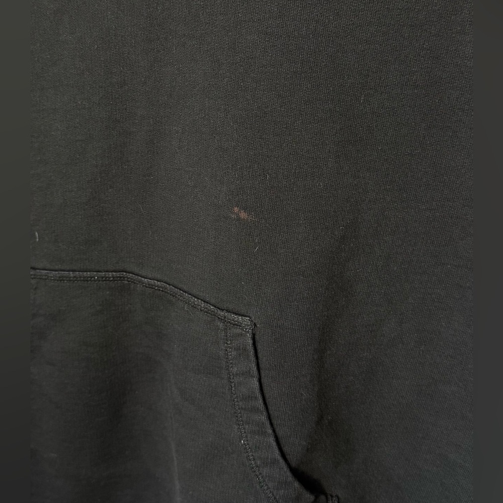 Vtg. Ralph Lauren Polo Jeans Co Women’s Cotton Black Tunic Hoodie Cover Up Sz L - Picture 8 of 8